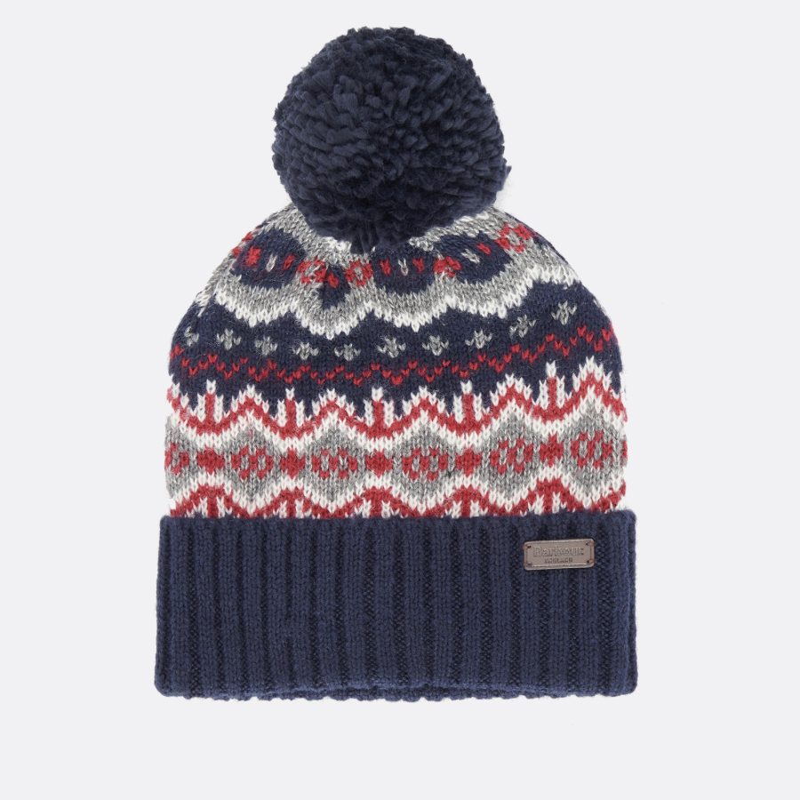 Barbour Case Fairisle Knit Beanie Hat