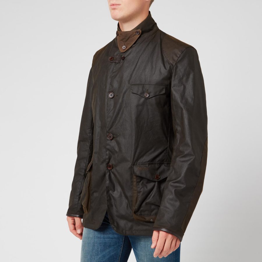 Barbour Heritage Beacon Waxed Cotton Sports Jacket - M