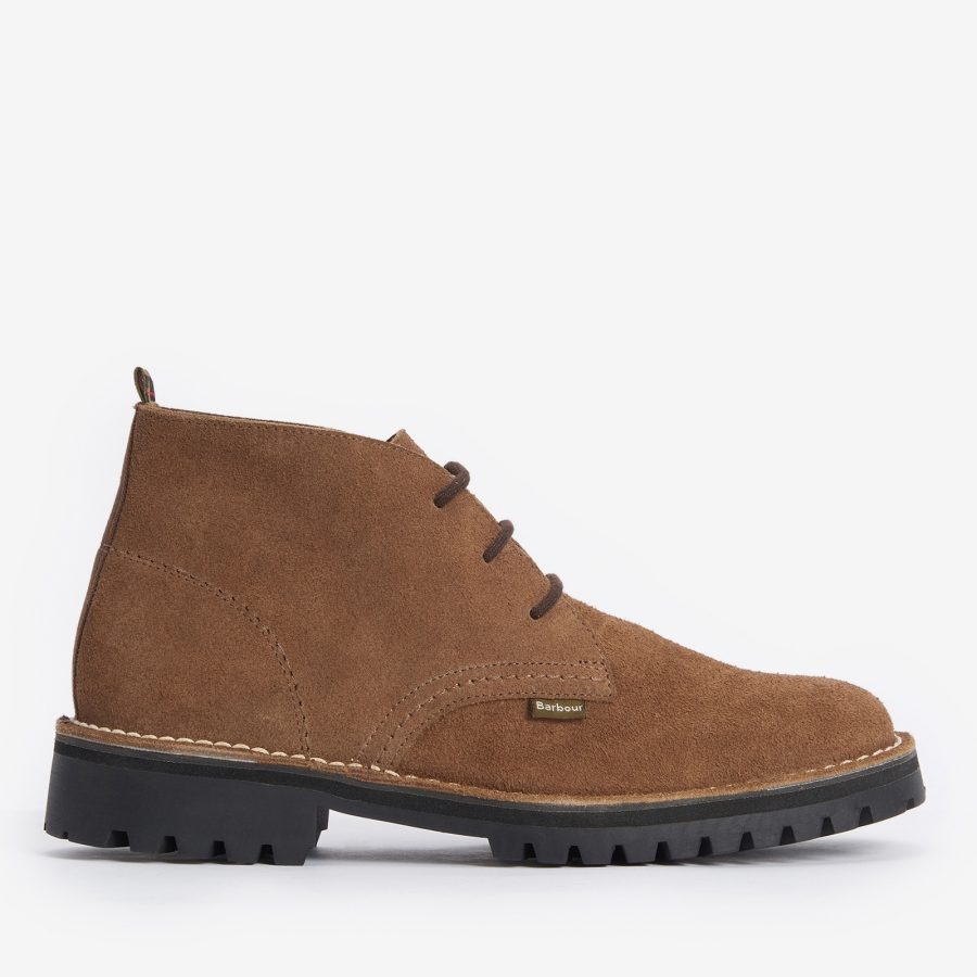 Barbour Men's Hobart Suede Chukka Boots - UK 7