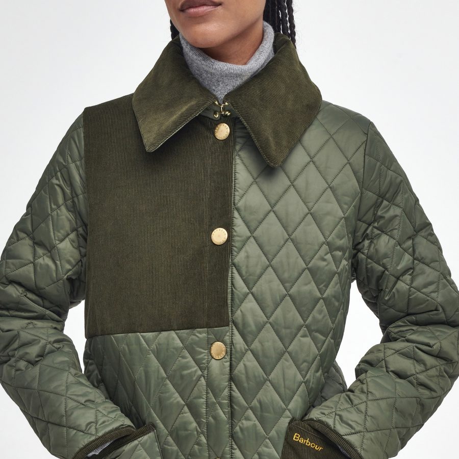 Barbour Reeth Quilted Shell Jacket - UK 12