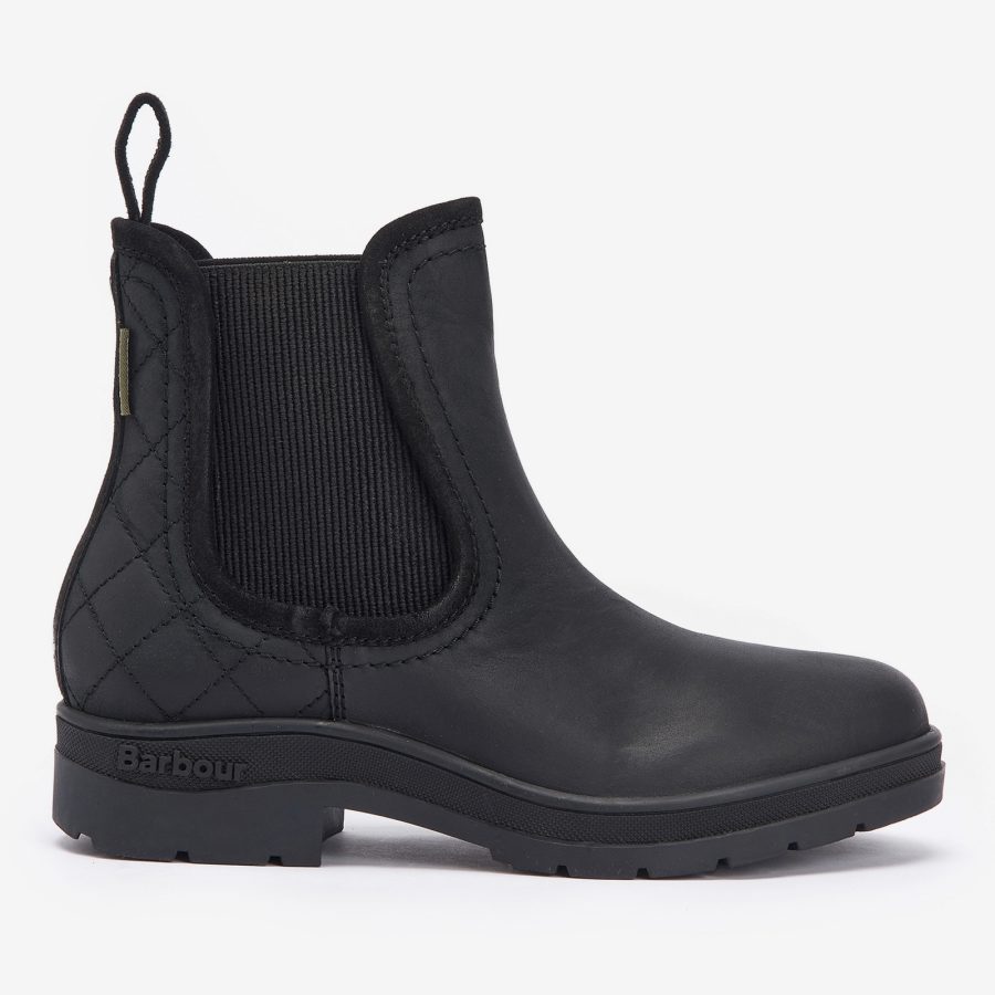 Barbour Women's Birch Waterproof Chelsea Boots - Black - UK 8