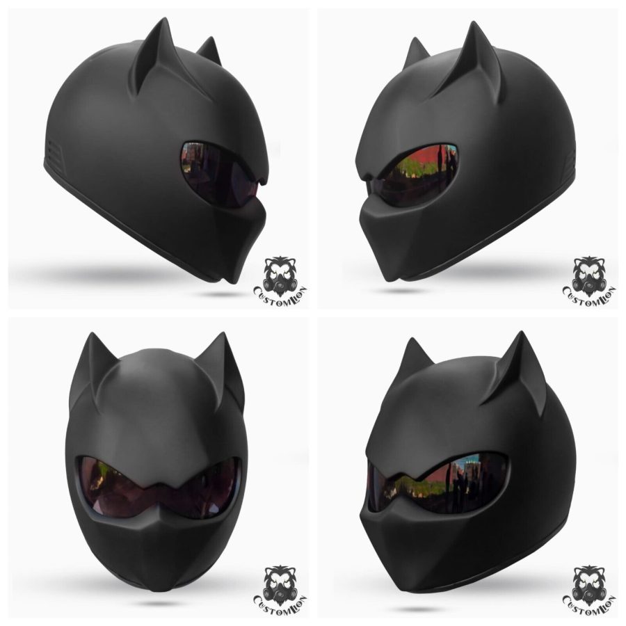 Batman helmet / custom motorcycle helmet Free international shipping ECE DOT