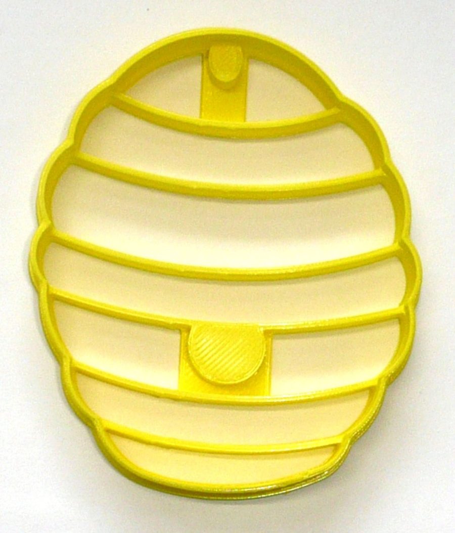 Beehive Detailed Honey Bee Hive Cookie Cutter Made in USA PR4135