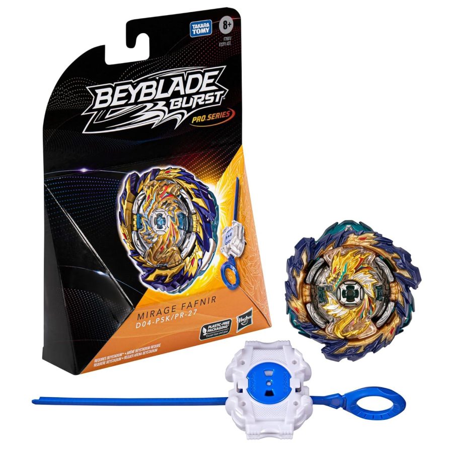 Beyblade Burst Pro Series Mirage Fafnir Spinning Top Starter Pack, Stamina Type