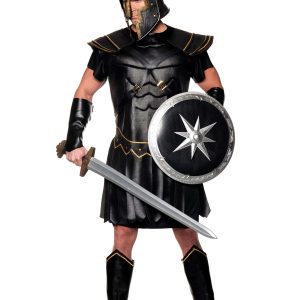 Black Roman Warrior Costume for Men