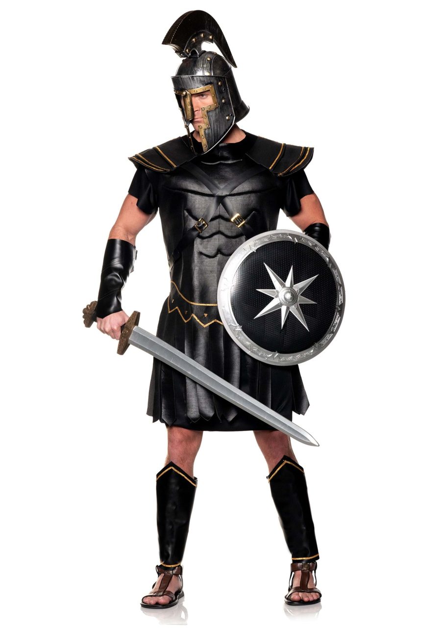 Black Roman Warrior Costume for Men