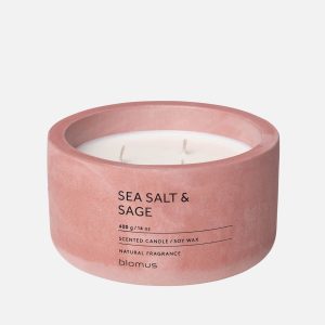 Blomus Fraga Scented 3 Wick Candle - Sea Salt & Sage