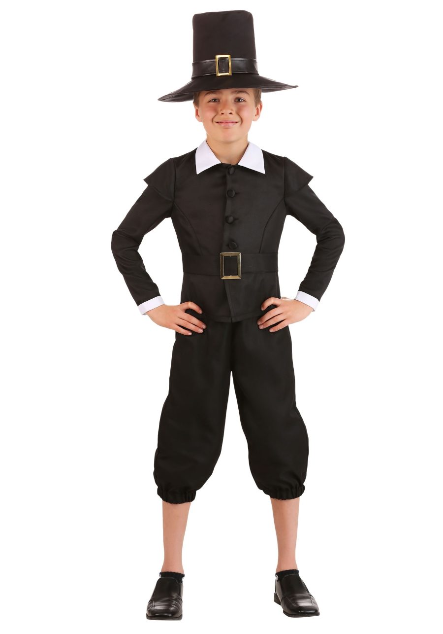 Boy's First Pilgrim Costume