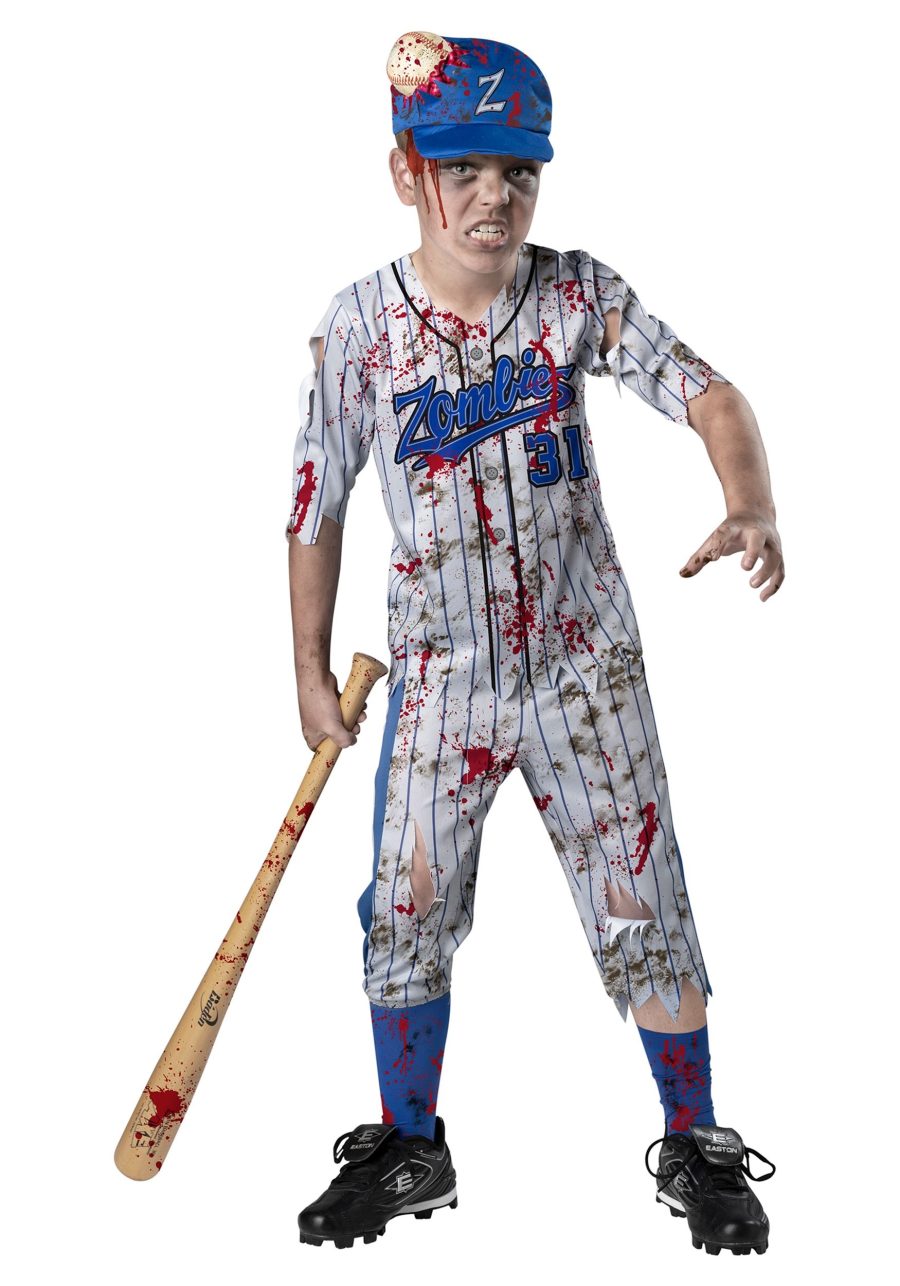 Boy's Home Run Horror Zombie Costume