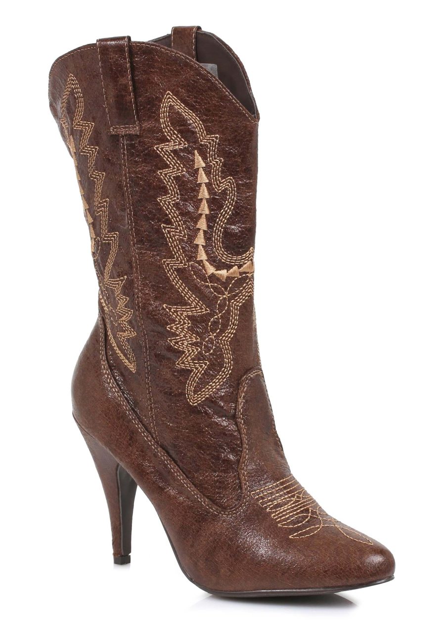 Brown Cowgirl Boots for Women