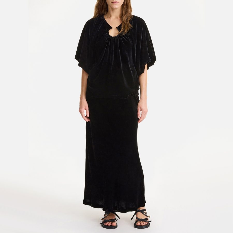 By Malene Birger Rosae Velvet Maxi Dress - EU 38/UK 10