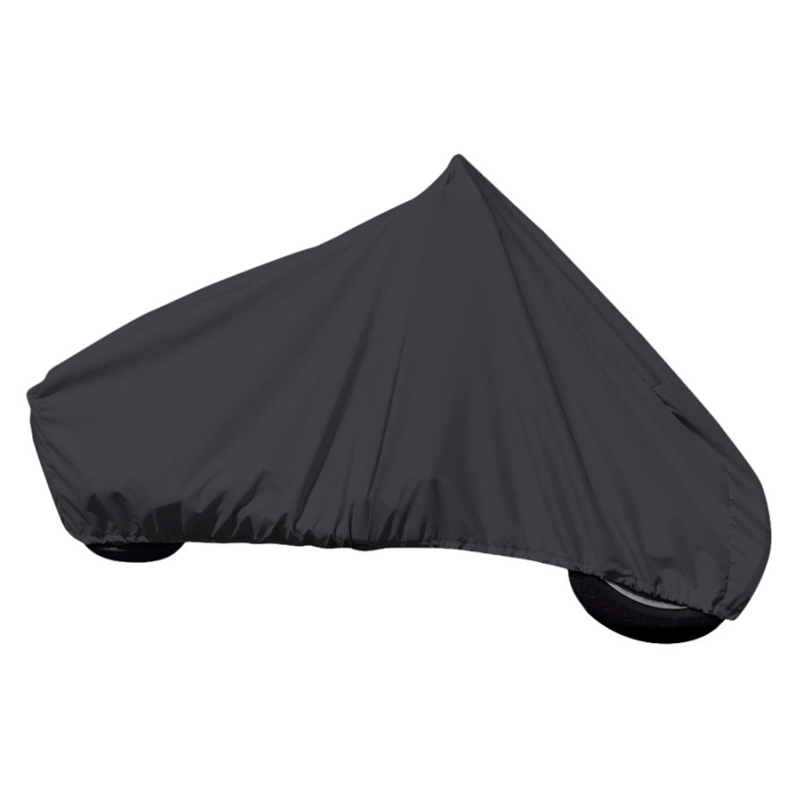 CARVER 9001S-02 SUN-DURA MOTORCYCLE CRUISER W/UP TO 15 INCH WINDSHIELD COVER - BLACK