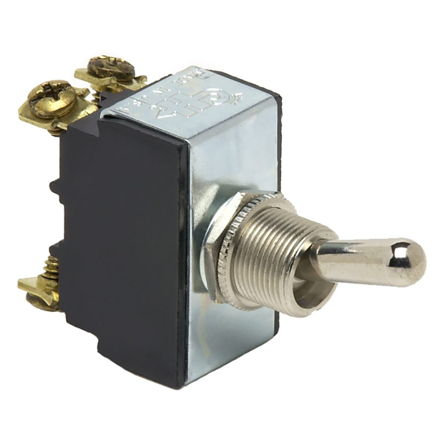 COLE HERSEE 5588-BP HEAVY DUTY TOGGLE SWITCH DPST ON-OFF 4-SCREW