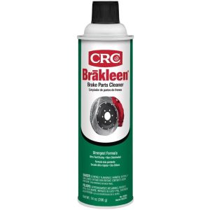 CRC 05088 BRAKLEEN NONCLOR 15 OZ., Single; 14 Ounce Aerosol Can; Non-Chlorinated; Use To Remove Brake Fluid/ Grease/ Oil And Other Contaminants From Brake Linings/ Pads; High-Strength Formula