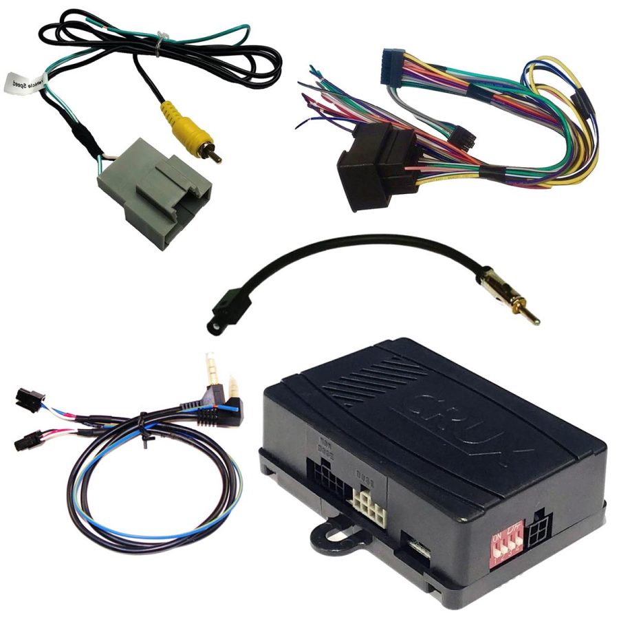 CRUX SWRGM-49N Radio Replacement Interface with SWC and factory RVC Retention for 10-17 GM LAN 29 Bit Vehicle