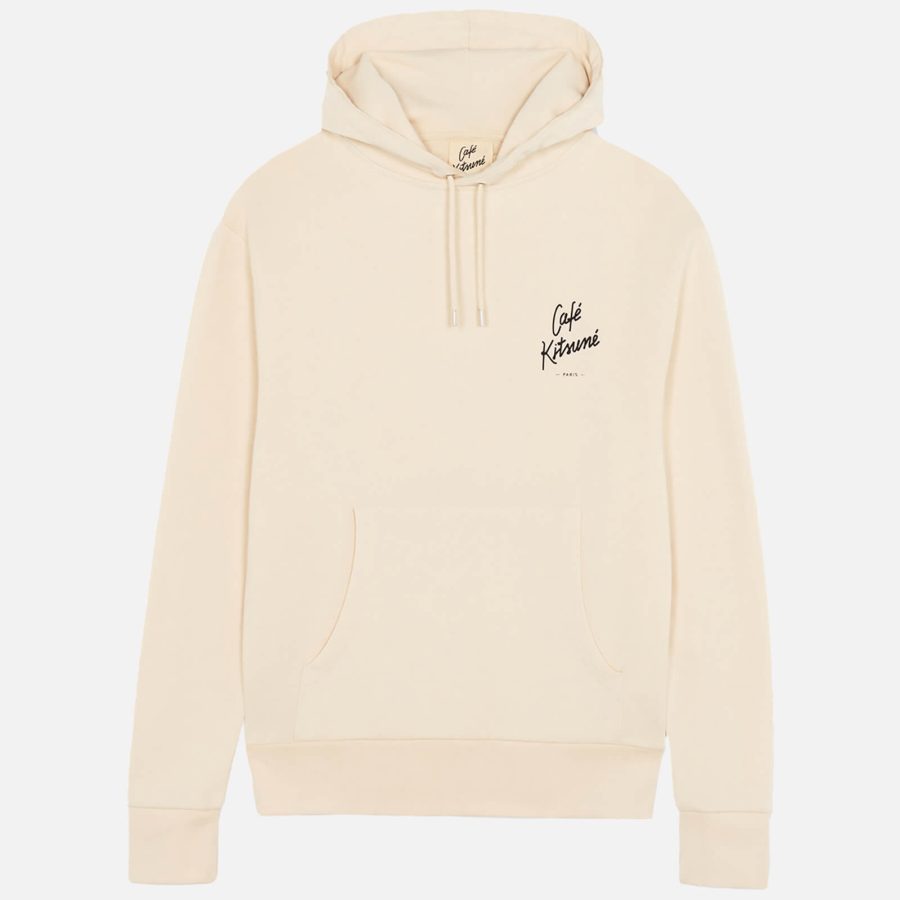 Café Kitsuné Cotton-Jersey Hoodie - S