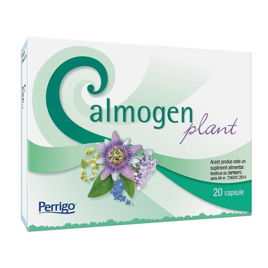 Calmogen Plant, 20 capsules, Anxiety, Irritability, Palpitations, Sleeping