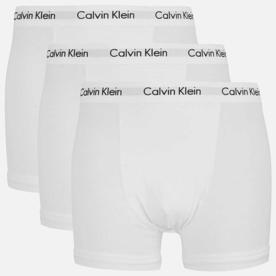 Calvin Klein Men's Cotton-Blend Trunks - L