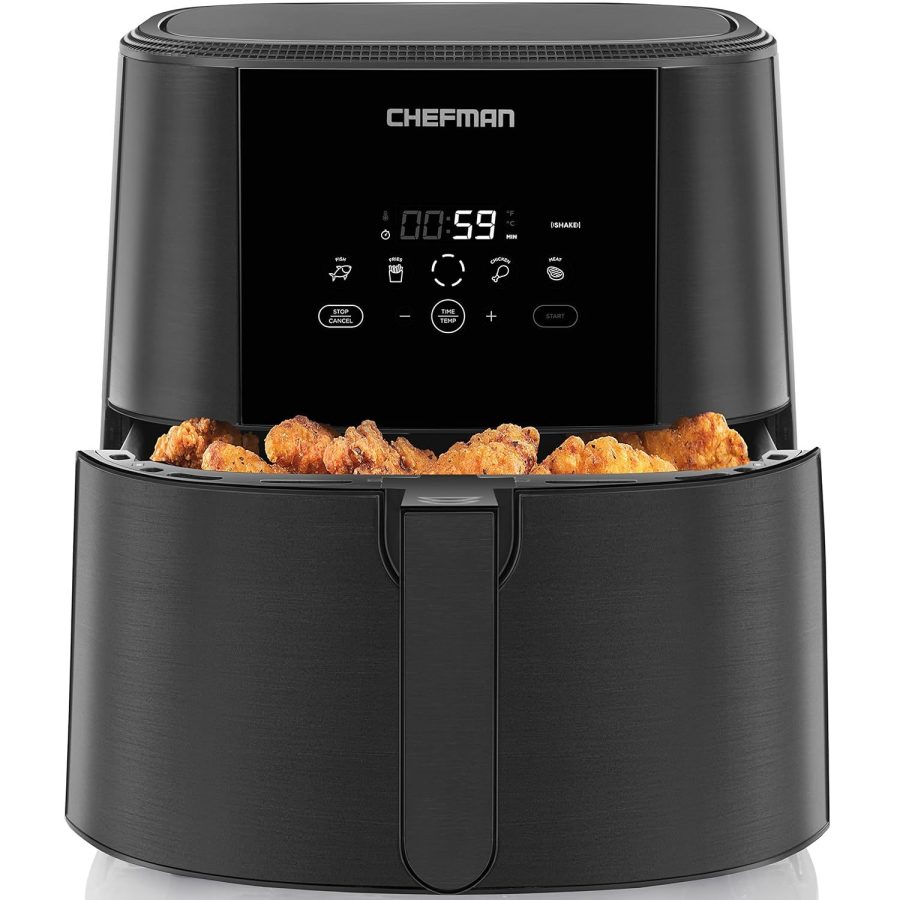 Chefman TurboFry Touch Air Fryer, 8-Quart Family Size, One-Touch Digital Control