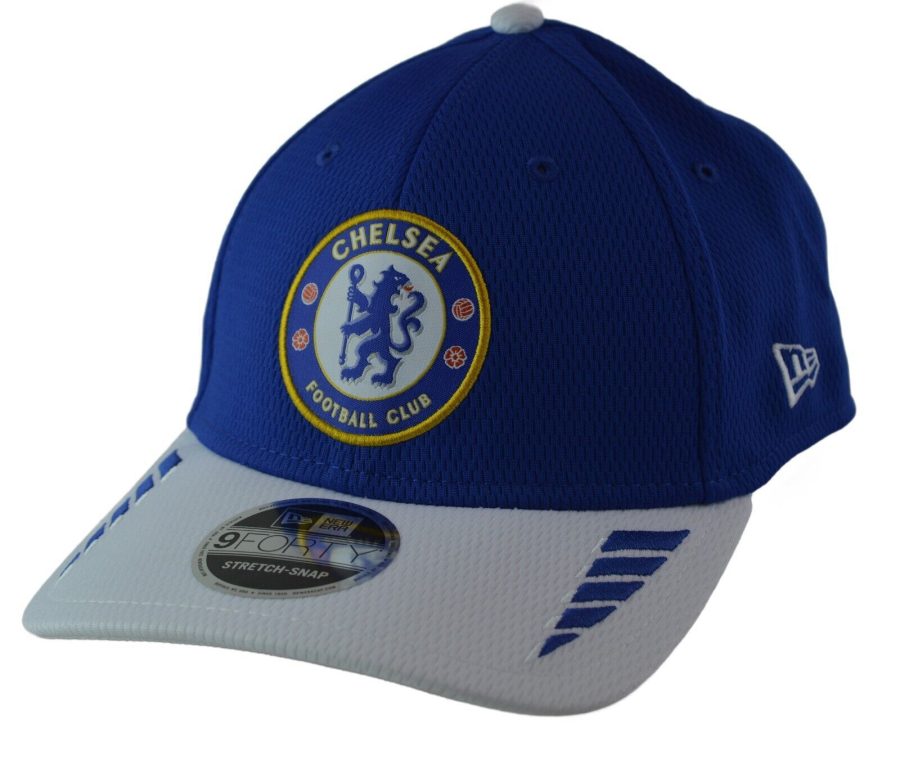 Chelsea FC New Era 2 Tone 9FORTY Rush Stretch Snap Soccer Hat