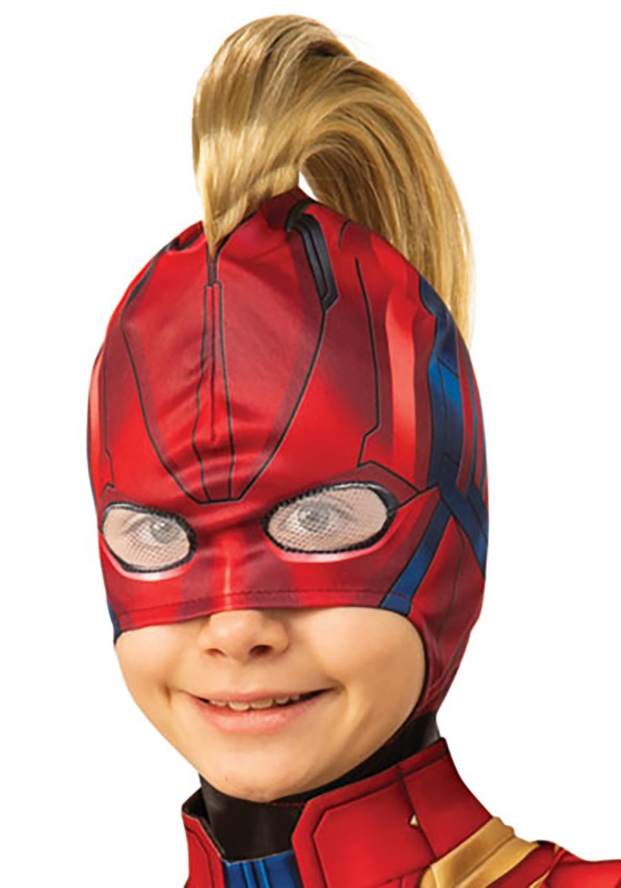 Child Captain Marvel Mohawk Headpiece