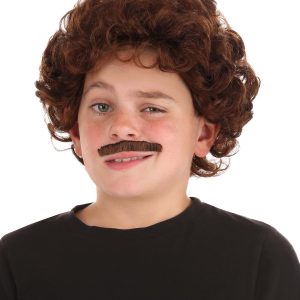 Child Nacho Libre Wig and Mustache