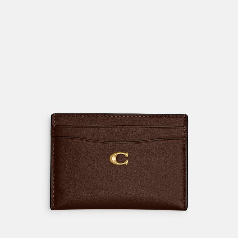 Coach Essential Leather Card Case