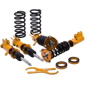 Coilovers Kit compatible for Hyundai Tiburon SE Coupe 2005-2008 Adj. Height Shocks Struts lowering kit