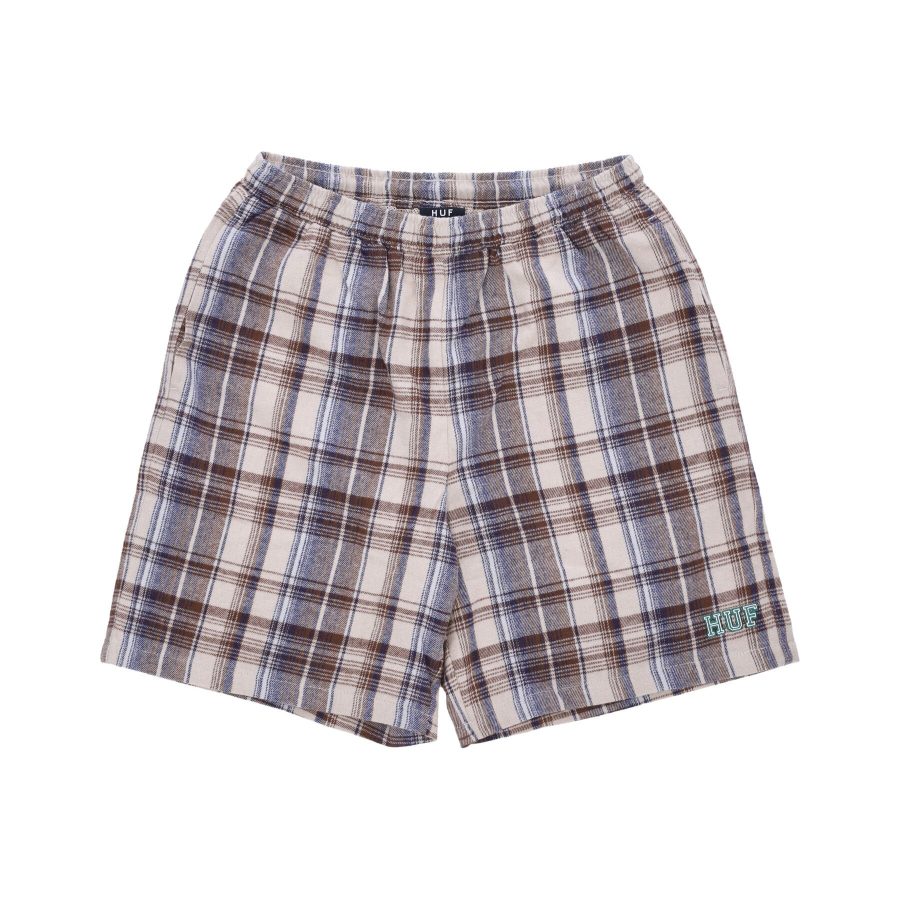 Cortland Flannel Easy Short Men's Shorts Cream