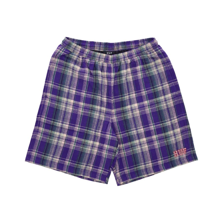 Cortland Flannel Easy Short Men's Shorts Purple