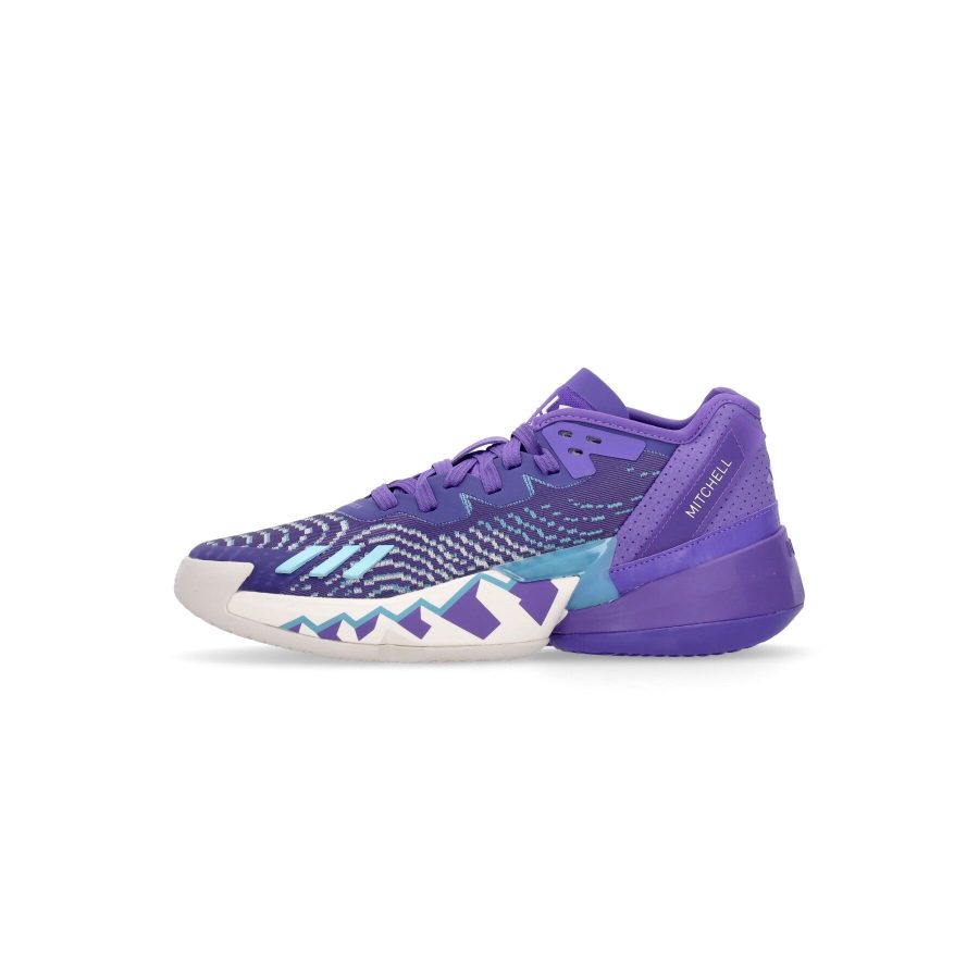 D.o.n. Men's Basketball Shoe Issue 4 Purple Rush/off White/clear Aqua