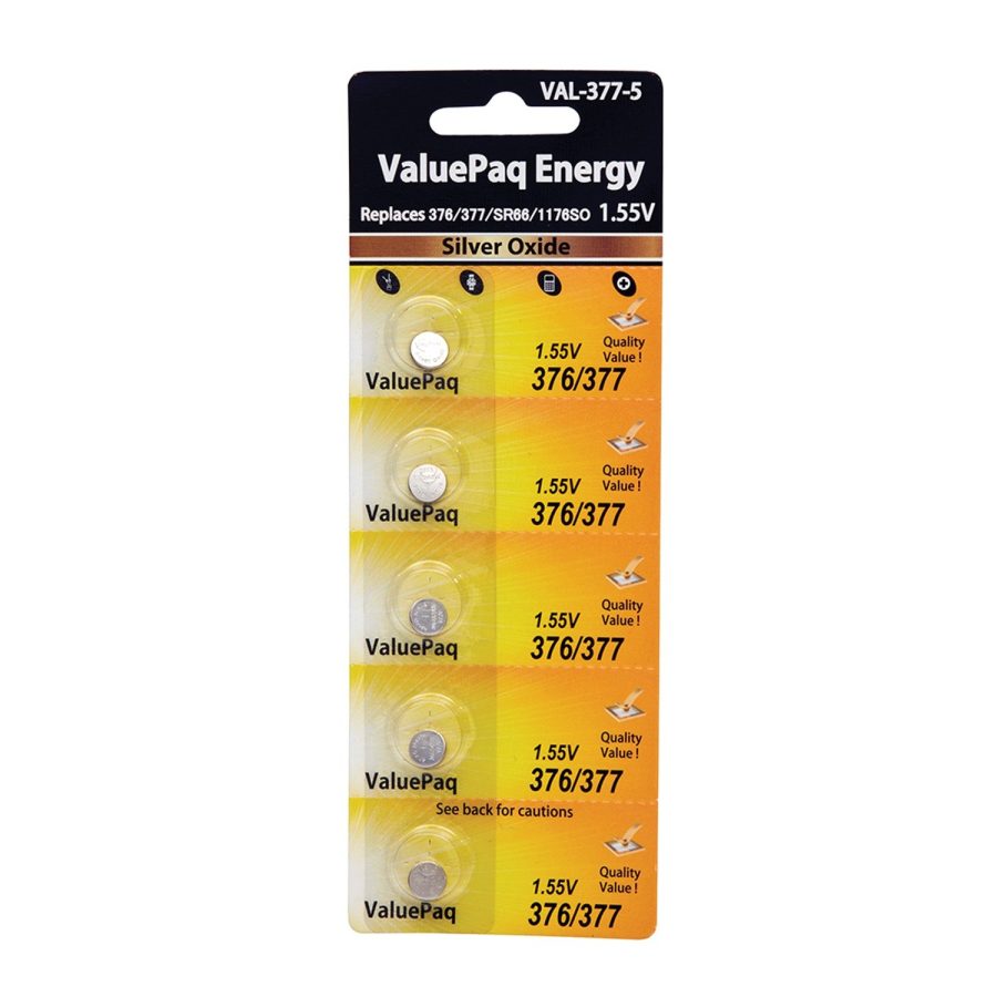 DANTONA VAL-377-5 UL377 Watch Battery (5 Pack)