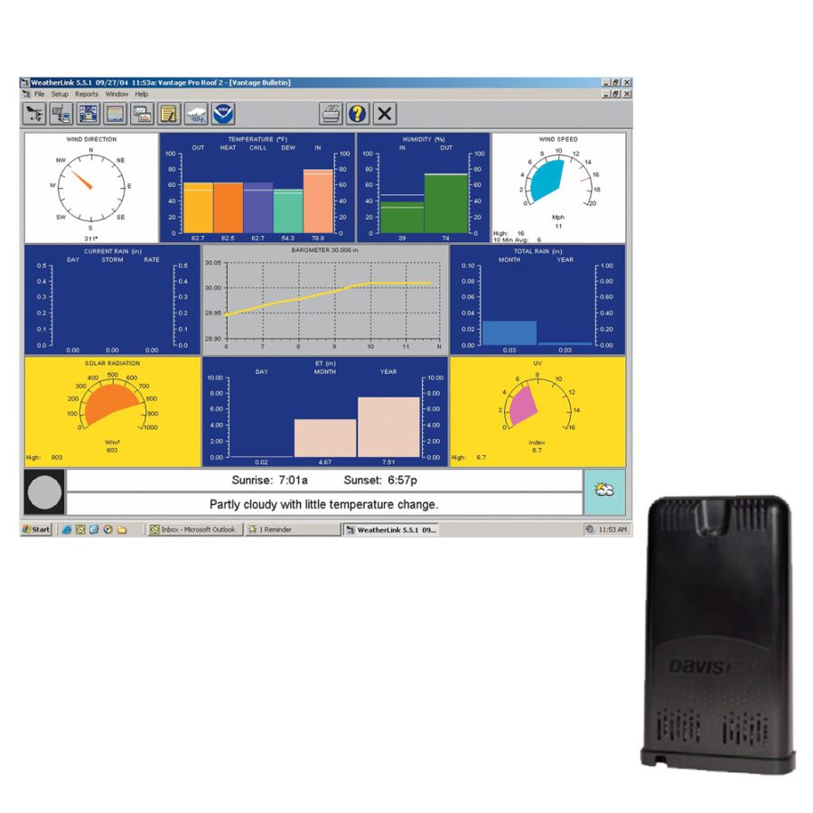 DAVIS INSTRUMENTS 6100 DAVIS WEATHERLINKLIVE