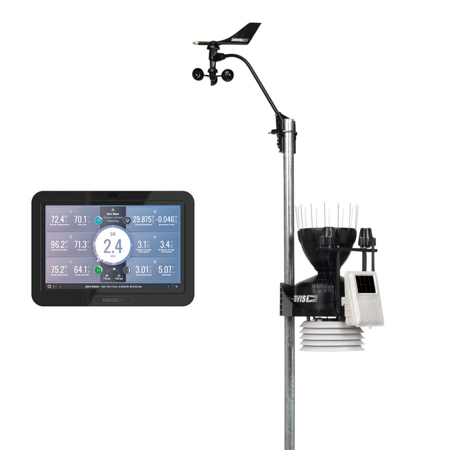 DAVIS INSTRUMENTS 6262 VANTAGE PRO2 PLUS WIRELESS WEATHER STATION W/UV & SOLAR RADIATION SENSORS AND WEATHERLINK CONSOLE