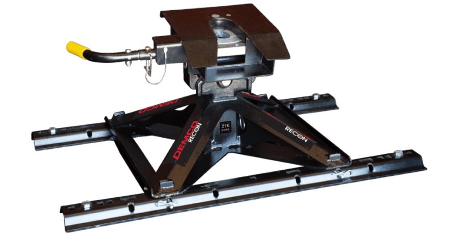 DEMCO 8550044 21K DEMCO RECON HITCH W/BED RAILS, 2 Piece; With ISR Base Rails; 21000 Pound Weight Carrying Capacity; Fixed; Double Pivot Head; Three Vertical Height Adjustments