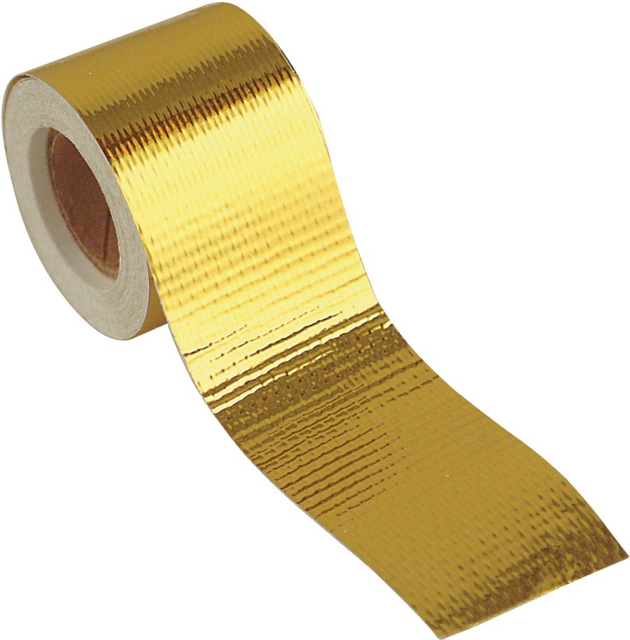 DESIGN ENG 010394 0Reflect-A-GOLD High-Temperature Heat Reflective Adhesive Backed Roll, 1.5 INCH x 15FT Roll