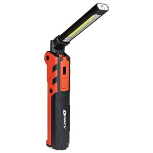 DORCY 41-4343 450-Lumen Flex COB Rechargeable Work Light and LED Tip Inspection Flashlight