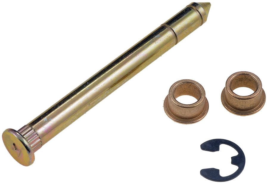 DORMAN 38410 Door Hinge Pin And Bushing Kit - 1 Pin, 2 Bushings And 1 Clip Compatible with Select Ford Models