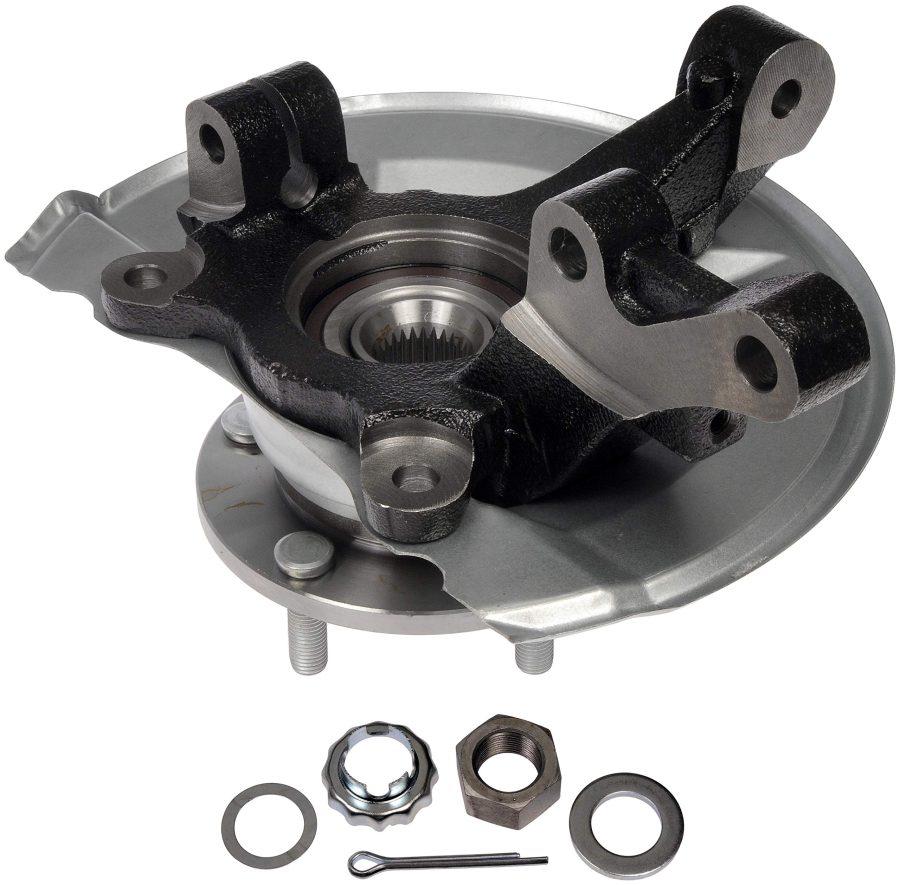 DORMAN 698-411 Front Driver Side Loaded Steering Knuckle Compatible with Select Dodge / Jeep Models (OE FIX)