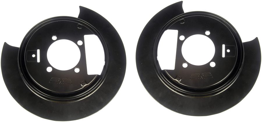 DORMAN 924-209 Rear Brake Dust Shield Compatible with Select Chevrolet / GMC / Oldsmobile Models (Pair)