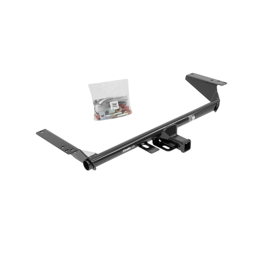 DRAW-TITE 76046 17 PACIFICA CLASS III HITCH, Class III; Round Tube Welded; 2 Inch Receiver; 4500 Pound Weight Carrying Capacity/ 675 Pound Tongue Weight