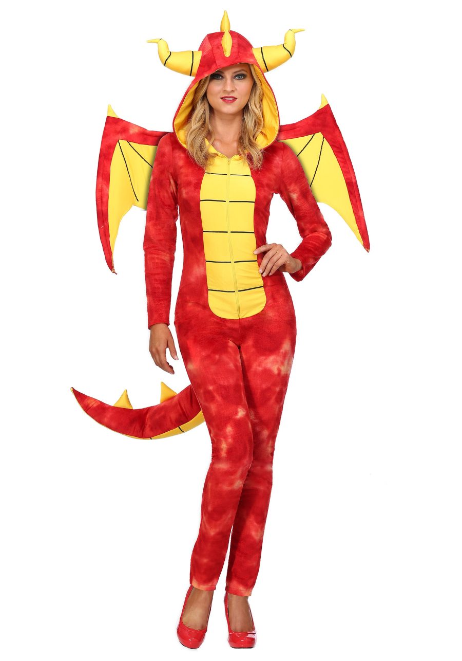 Dazzling Dragon Women's Costume