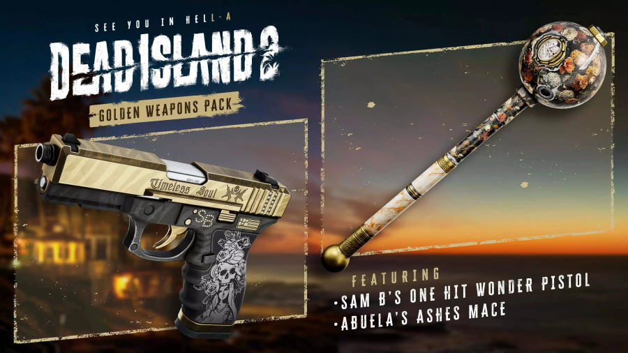 Dead Island 2 - Golden Weapons Pack DLC EU PS4 Key