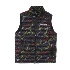 Deco Down Vest Men's Sleeveless Down Jacket Black