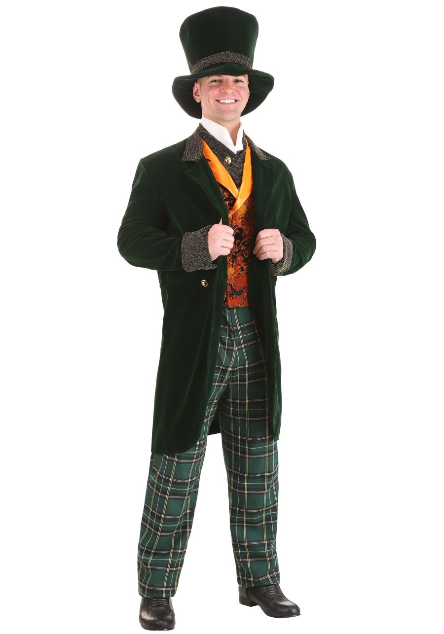 Deluxe Mad Hatter Men's Costume