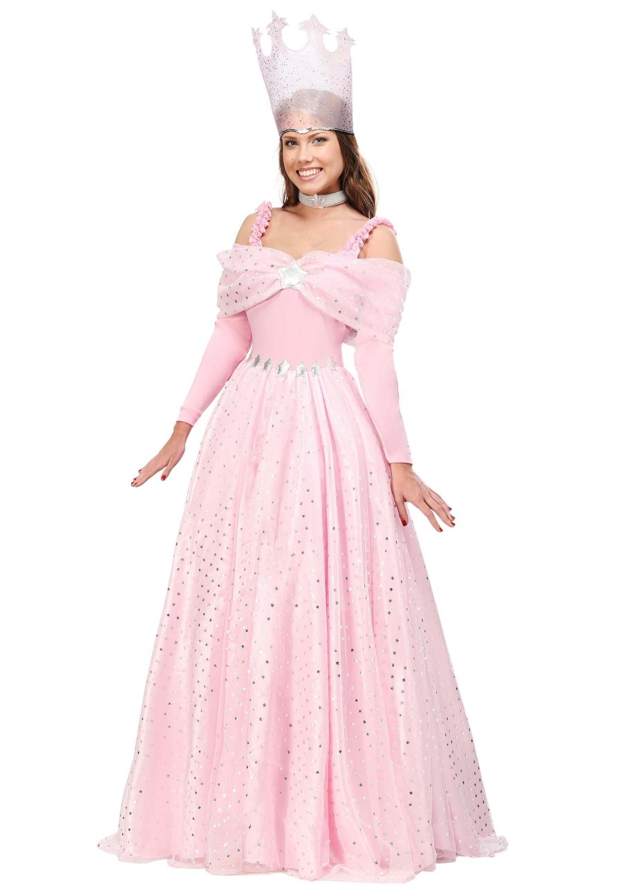 Deluxe Women's Pink Witch Dress Costume