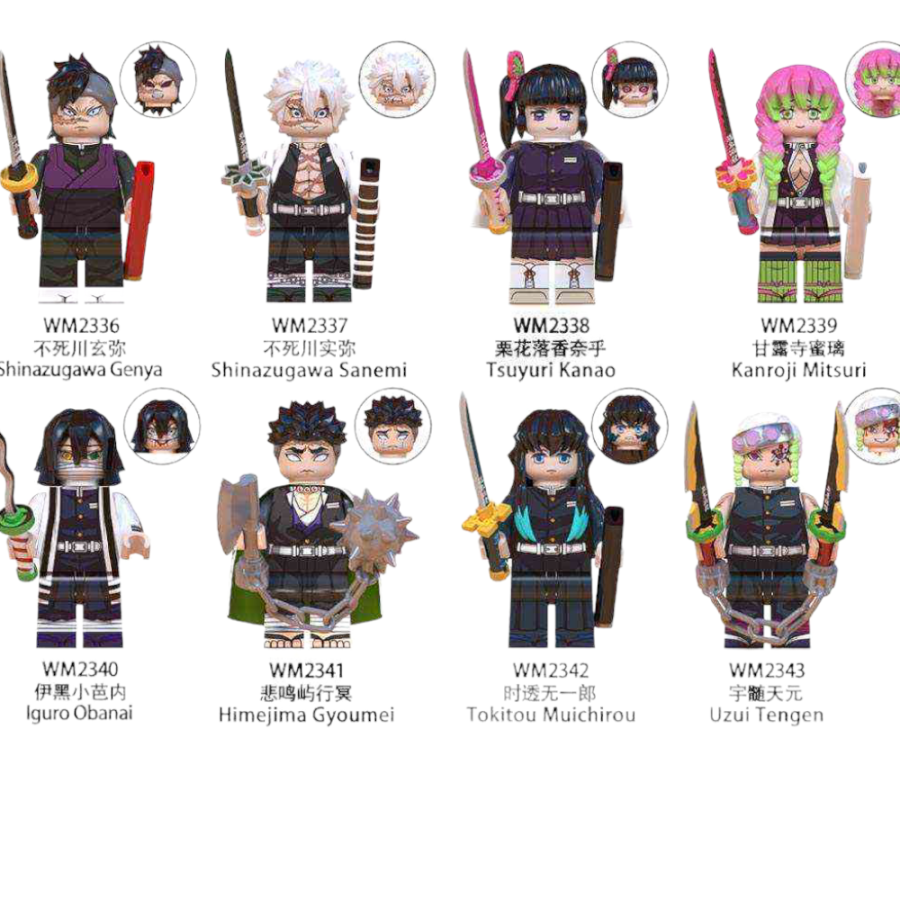 Demon Slayer Mini Figure Hashira set