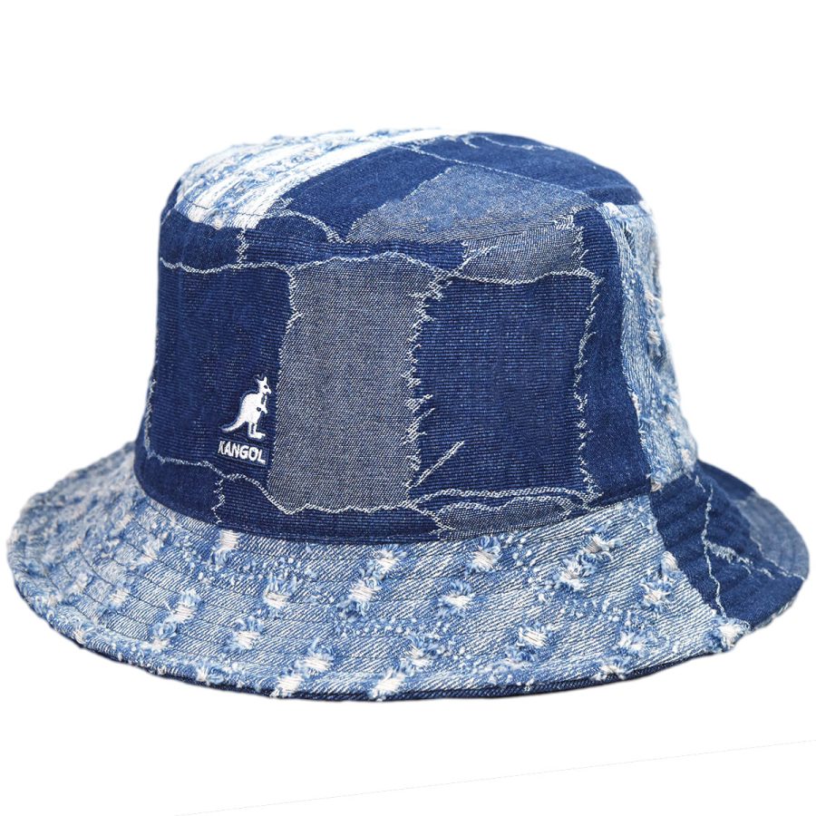 Denim Mash-UP Bucket - Med Blue/L