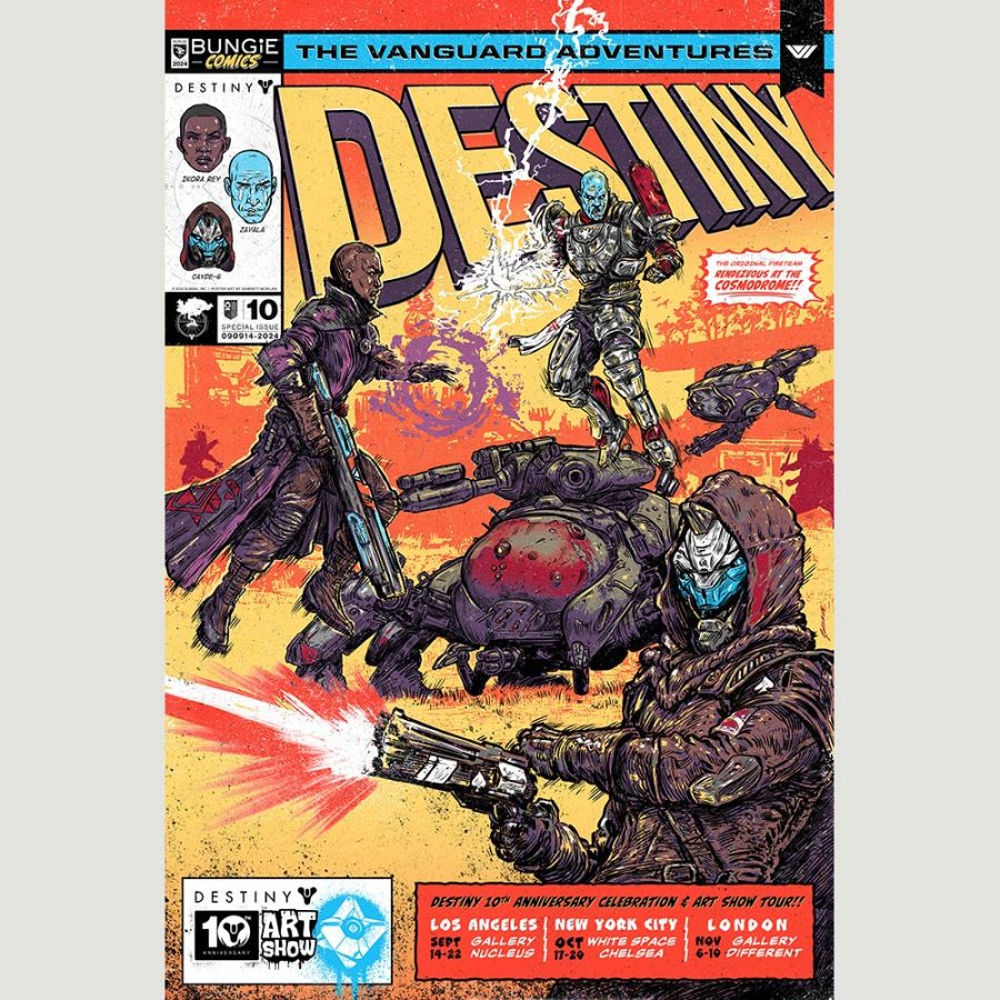 Destiny: 10th Anniversary Art Show Print by Garret Morlan