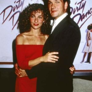 Dirty Dancing red carpet movie premiere Patrick Swayze Jennifer Grey 8x10 photo